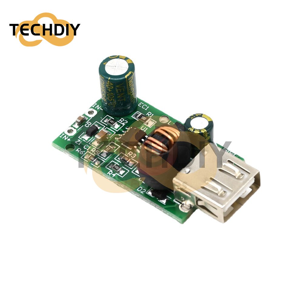 Mô Đun Hạ Áp 12V 24V 48V 60V 72V DC-DC 5V 2A USB Chuyên Dụng Cho Điện Thoại Di Động