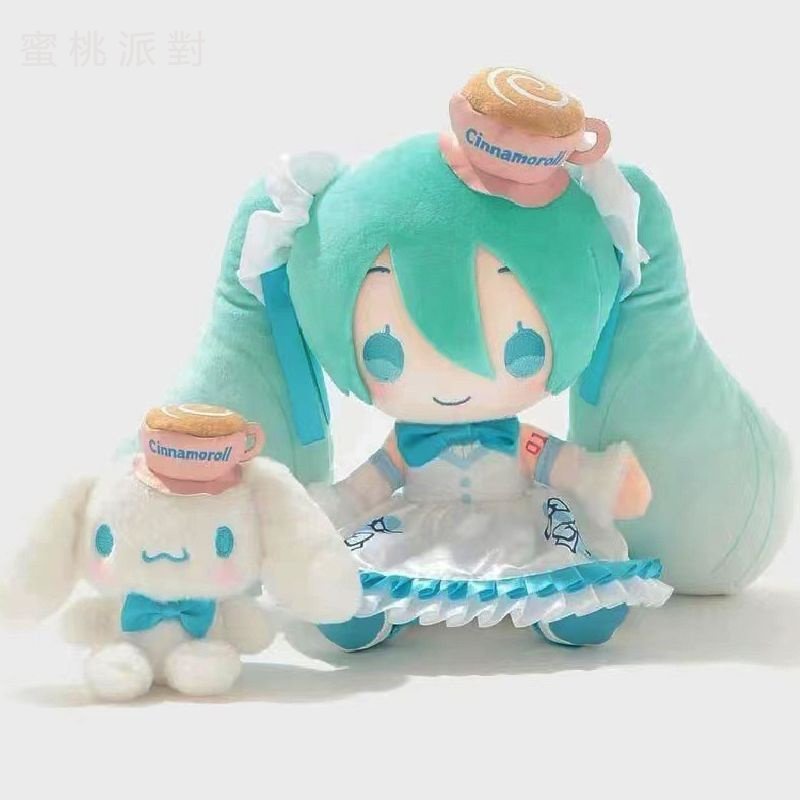 Búp Bê Xương / Chó cinnamon Nhồi Bông Có Thể Di Chuyển ~ cinnamon hatsune Miku Bọ Ong Làm Quà Sinh Nhật