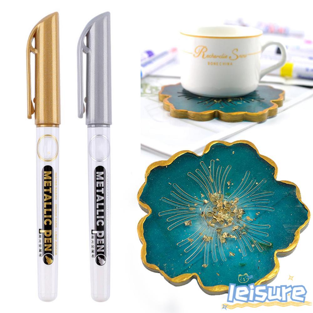 Bộ 2 / 6 Món Đồ Thời Trang Thoải Mái Cá Tính|Bút Vẽ Đánh Dấu Bằng Nhựa Acrylic Thủ Công