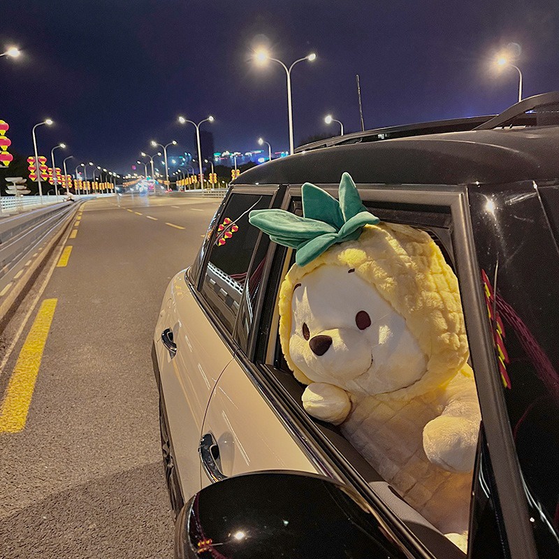 Búp Bê Nhồi Bông Hình Gấu / Quả Dứa Disney Dễ Thương Cho Bé Gái