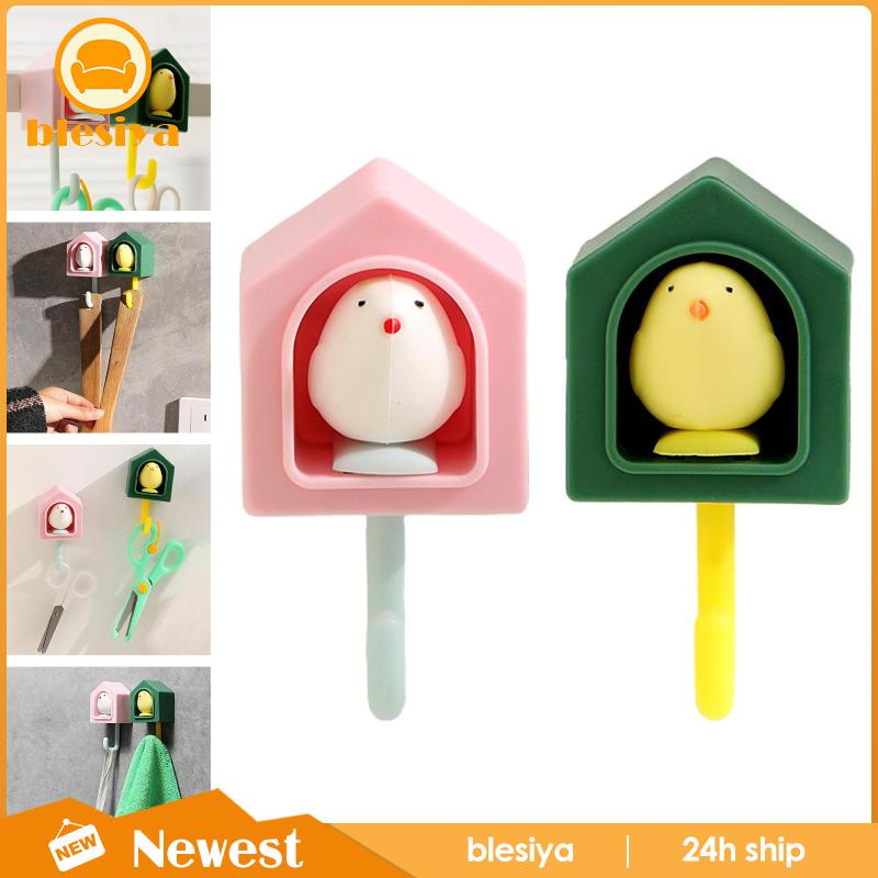 Móc Treo Đồ Gắn Tường Họa Tiết Hoạt Hình Đáng Yêu