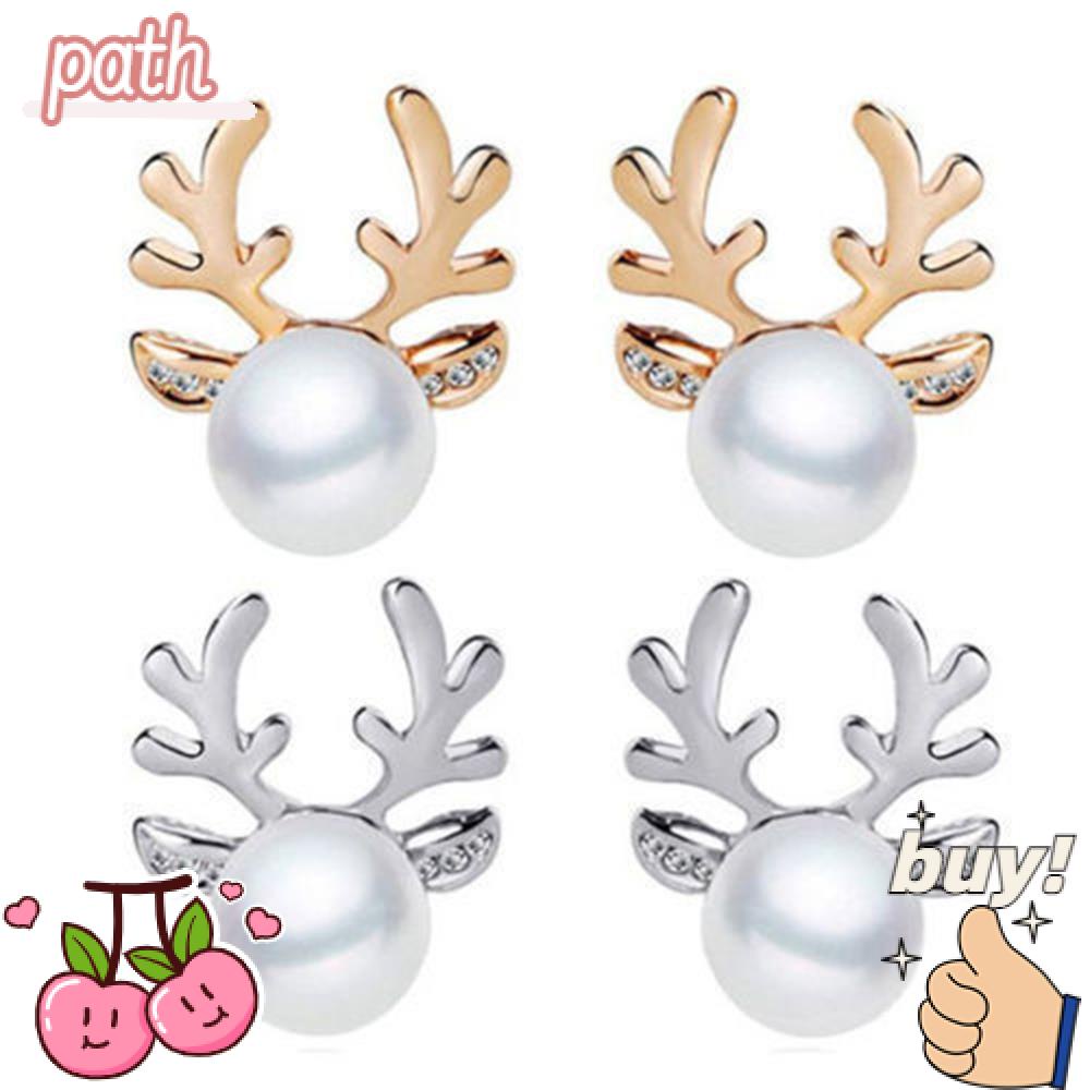 1 Cặp Bông Tai Hình Hươu Thời Trang Dành Cho Nữ