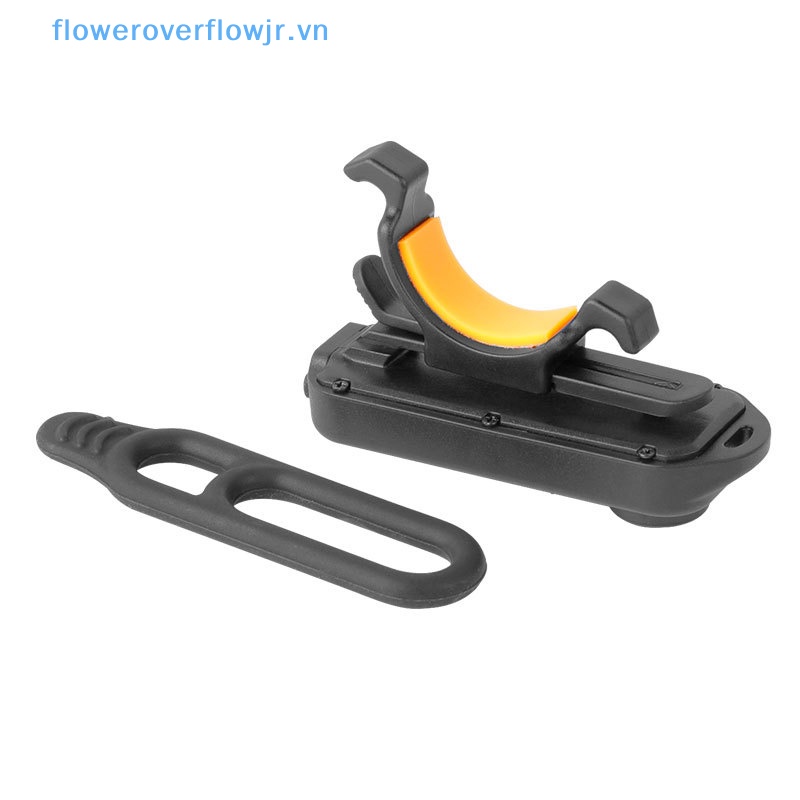 Đèn Pin LED Cảnh Báo An Toàn Đeo Vai Ánh Sáng Xanh Đỏ Có Kẹp Sạc USB Cho Xe Đạp