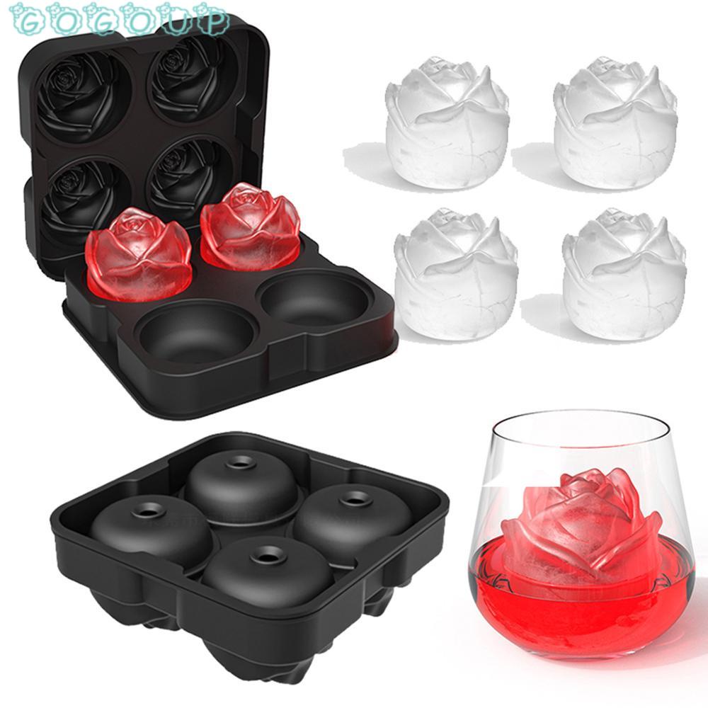 Khuôn Làm Đá Viên Có Thể Tái Sử Dụng Bốn Trong Một