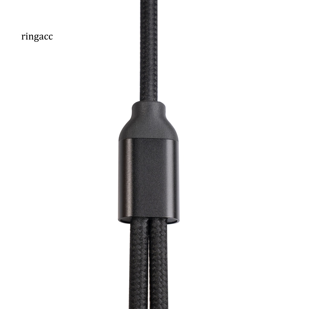 Dây Cáp Âm Thanh RGA Hai Lớp Mạ Vàng Chuyển Đổi RCA Male Sang 2 RCA Male