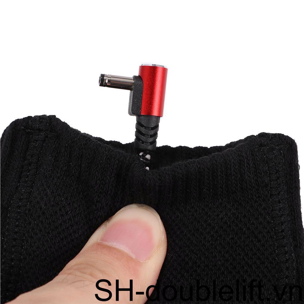 1 Cặp Vớ Sưởi Ấm Bằng Điện Có Thể Sạc Lại Tiện Dụng