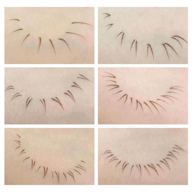 Bút Kẻ Mắt / Bút Kẻ Lông Mi 2 Đầu Dạng Lỏng Nhanh Khô Lâu Trôi Chống Thấm Nước Chống Thấm Mồ Hôi