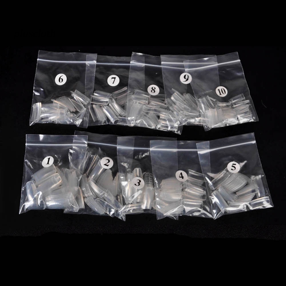 Set 500 Móng Tay Giả Bằng Acrylic Cao Cấp