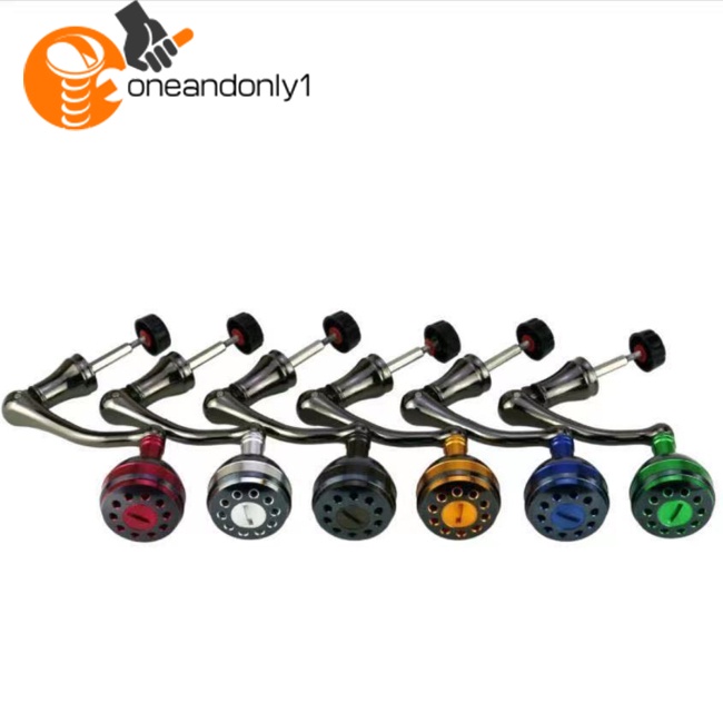 Tay Quay Máy Câu Cá Bằng Kim Loại Gọn Nhẹ Nhiều Màu Sắc