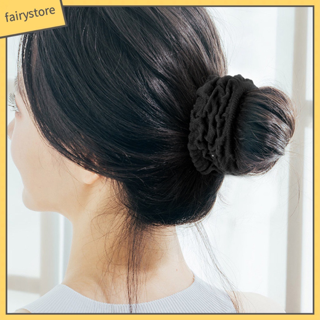 Dây Cột Tóc Co Giãn Chống Trượt Không Phai Màu Thời Trang Cho Nữ