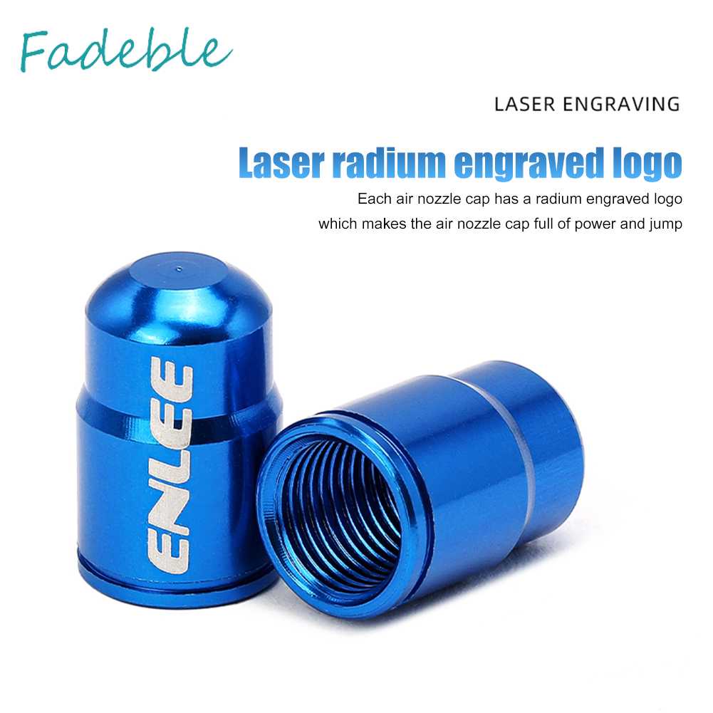 Bộ 2 Ốp Van Bánh Xe Đạp Bằng Hợp Kim Nhôm Cao Cấp