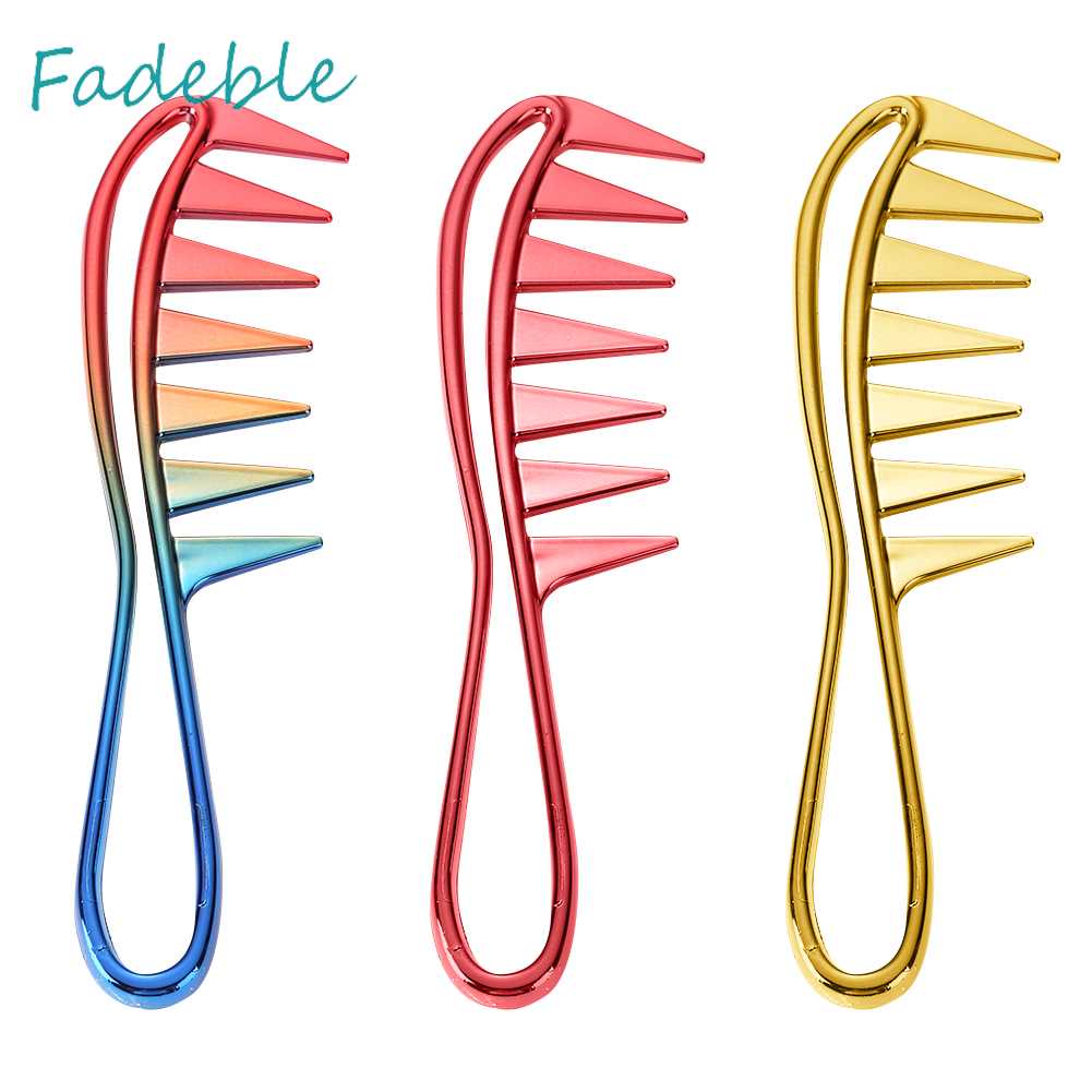 Lược Nhựa Chải Tóc Xoăn Chống Tĩnh Điện Thiết Kế Hình Cá Mập Độc Đáo