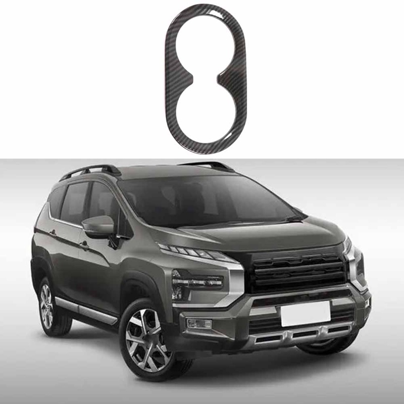 Khung Nhựa ABS Họa Tiết Sợi Carbon Gắn Bảng Điều Khiển Cho Xe Hơi Mitsubishi Xpander 2022 2023