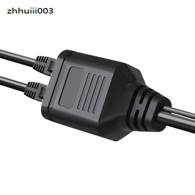 Dây Cáp Sạc 1.35m Chia 1 Đầu Dương Sang 2 Đầu Âm Zhiyuu RJ45