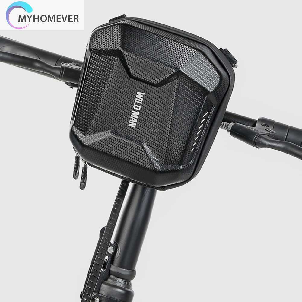 Túi Đeo Vai Họa Tiết Phản Quang Gắn Phía Trước Xe Đạp