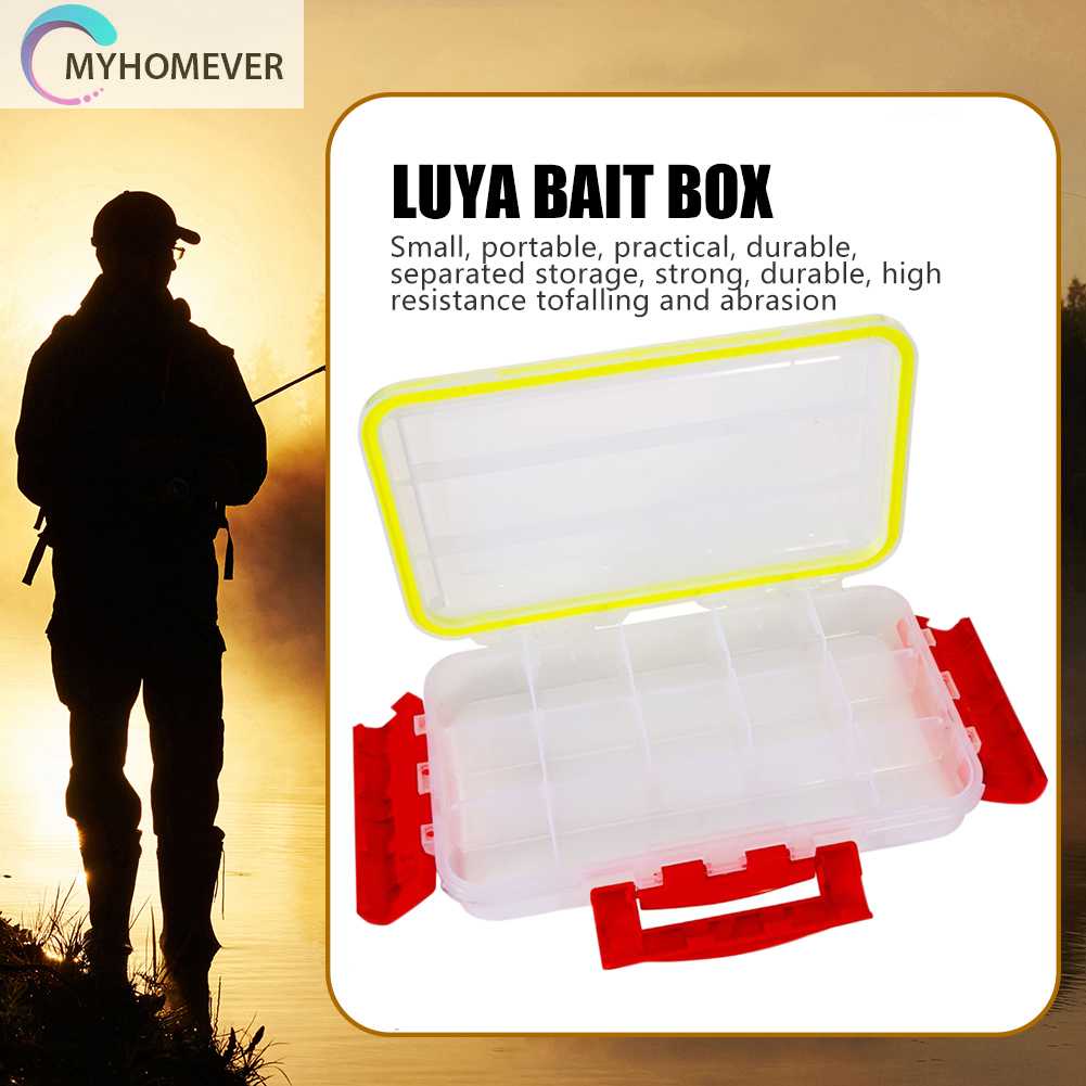 Hộp Đựng Mồi Câu Cá Bằng Nhựa PP Nhiều Ngăn Tiện Dụng