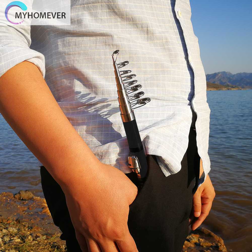 Cần Câu Cá Siêu Ngắn Bằng Carbon Chất Lượng Cao