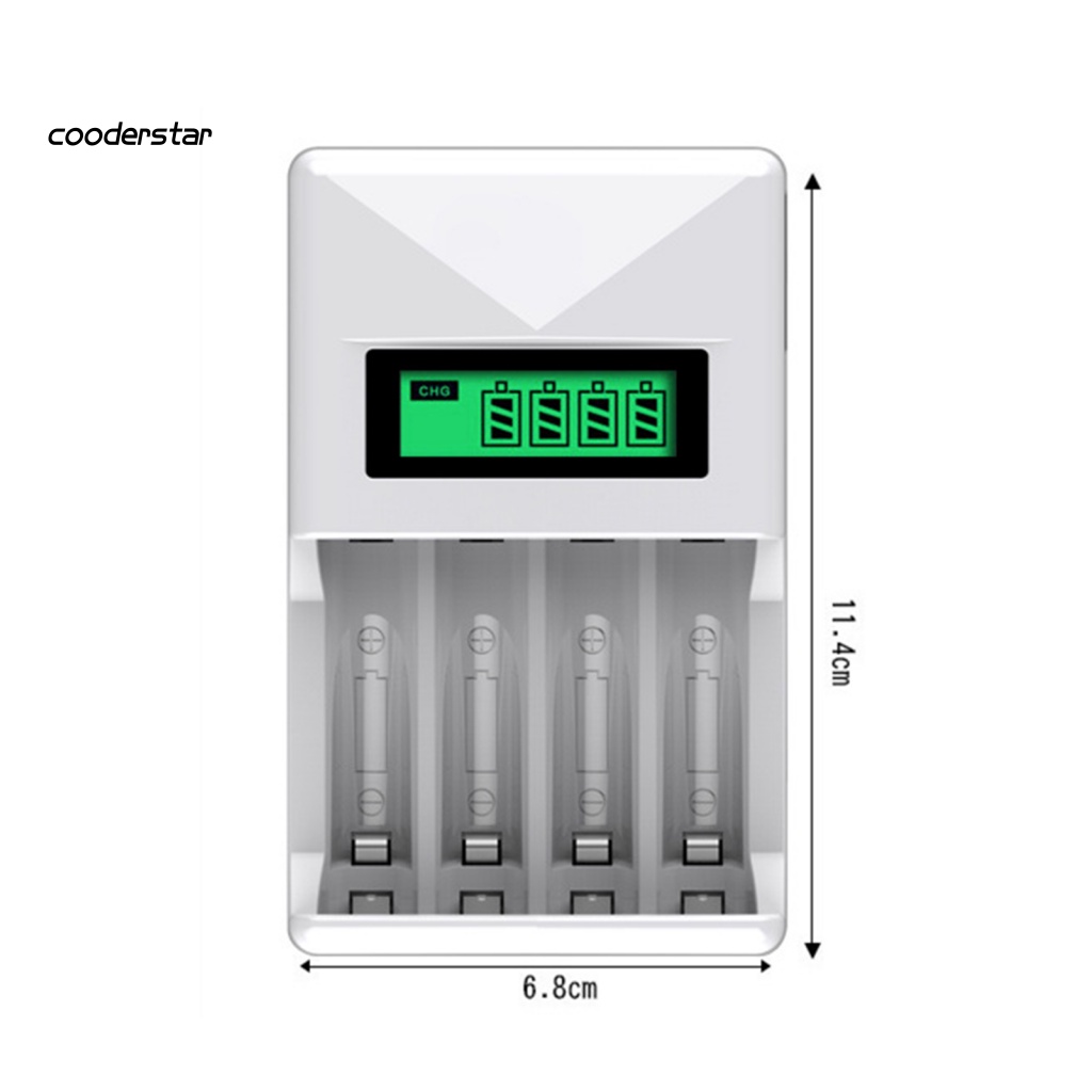 Cục Sạc Pin AA AAA Mini Thông Minh Hiệu Quả Cao Tiện Dụng Mang Theo Du Lịch