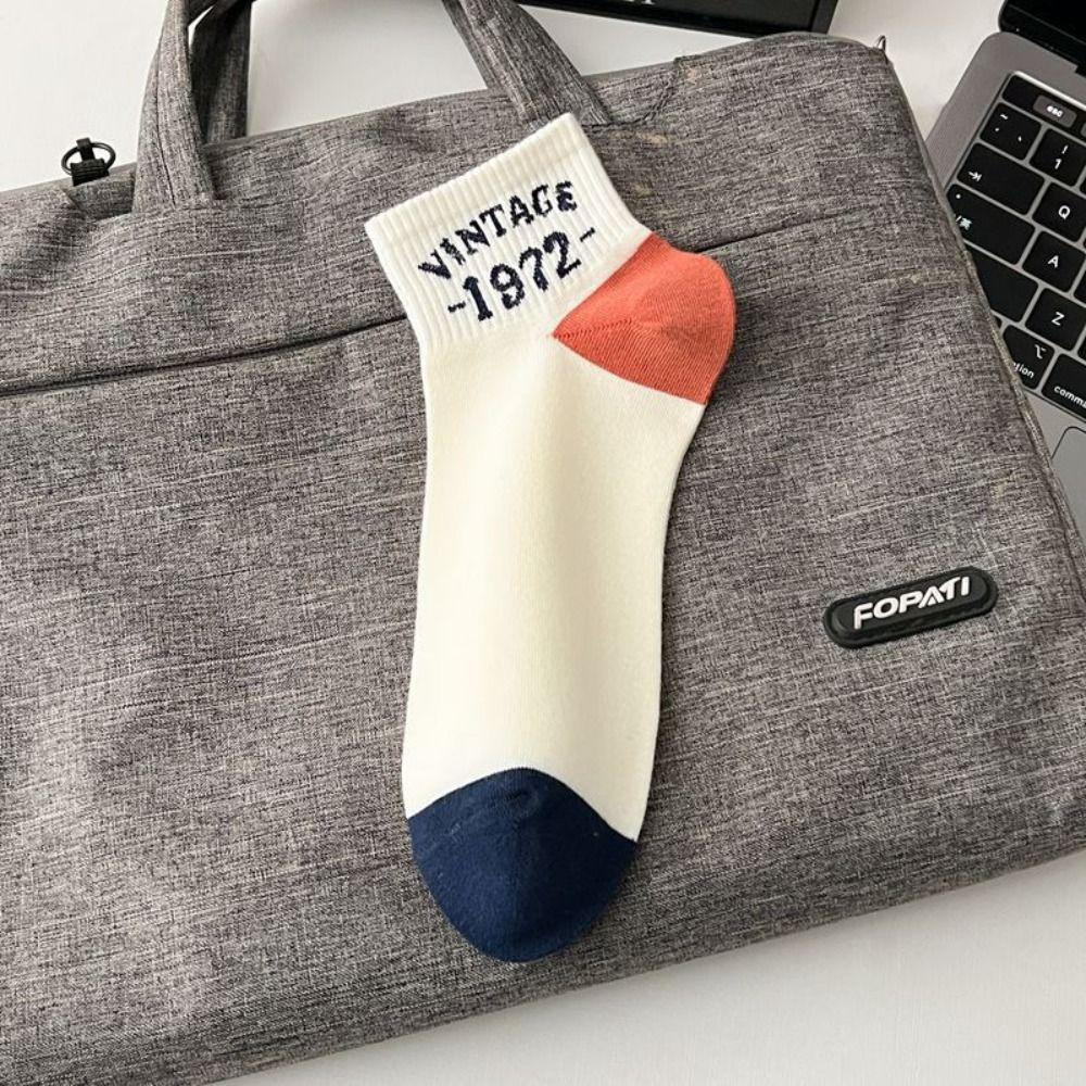 Taylor1 Đôi Vớ Mỏng Mềm Mại Co Giãn Thoáng Khí Chống Mài Mòn Thêu Họa Tiết Phong Cách Hàn Quốc