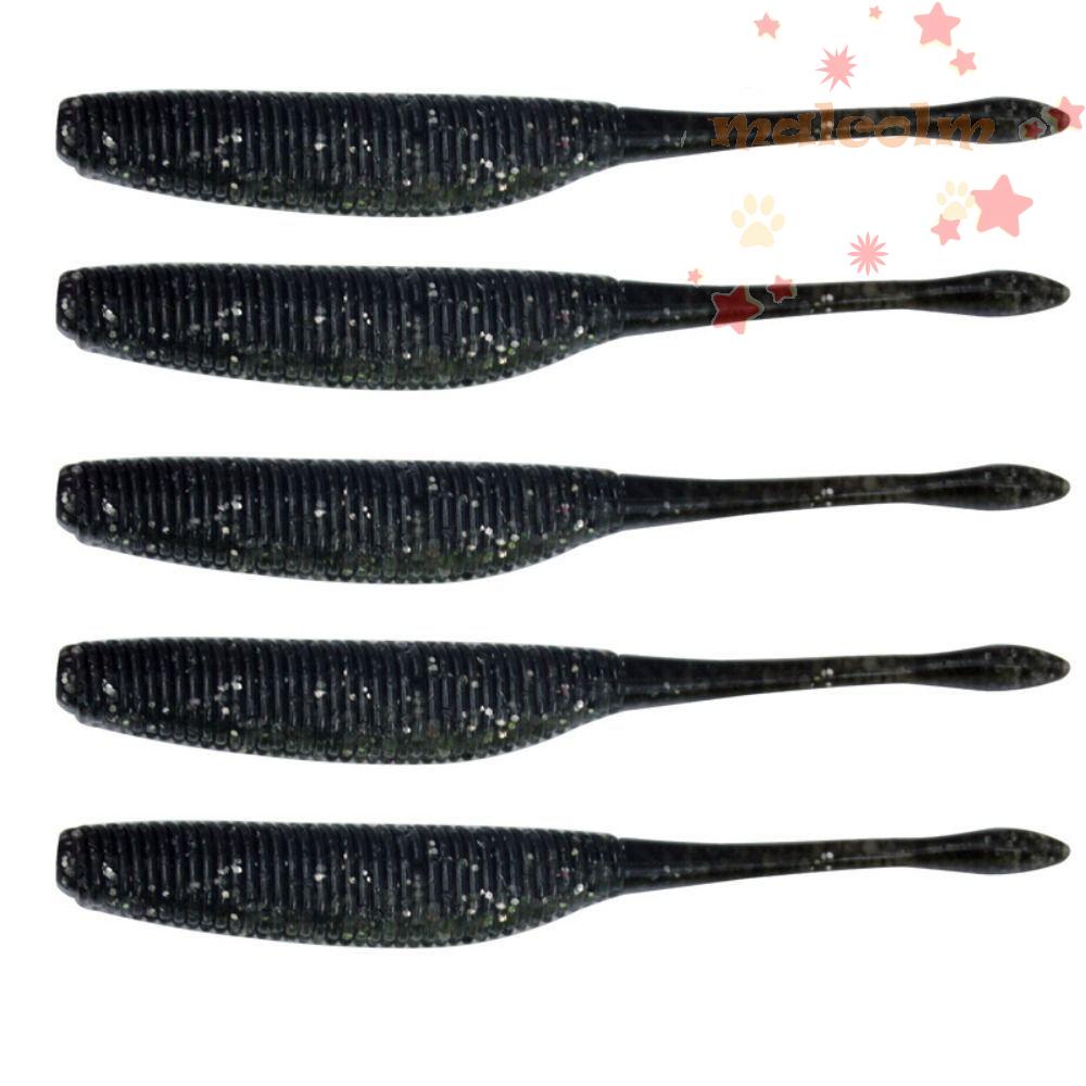 Mồi Câu Cá 75mm Dạng Sâu Malcom Chất Lượng Cao