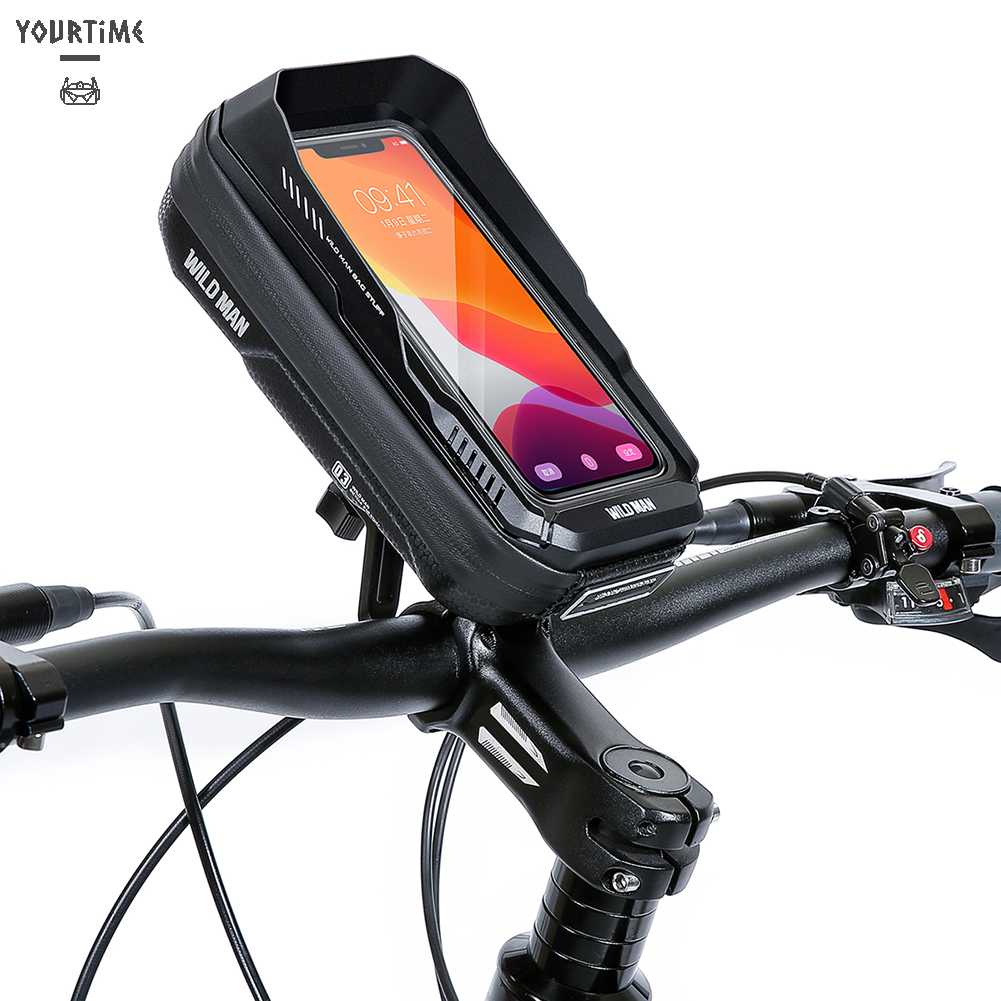 Túi Đựng Điện Thoại Gắn Tay Lái Xe Đạp Bằng EVA Cứng Chống Thấm Nước