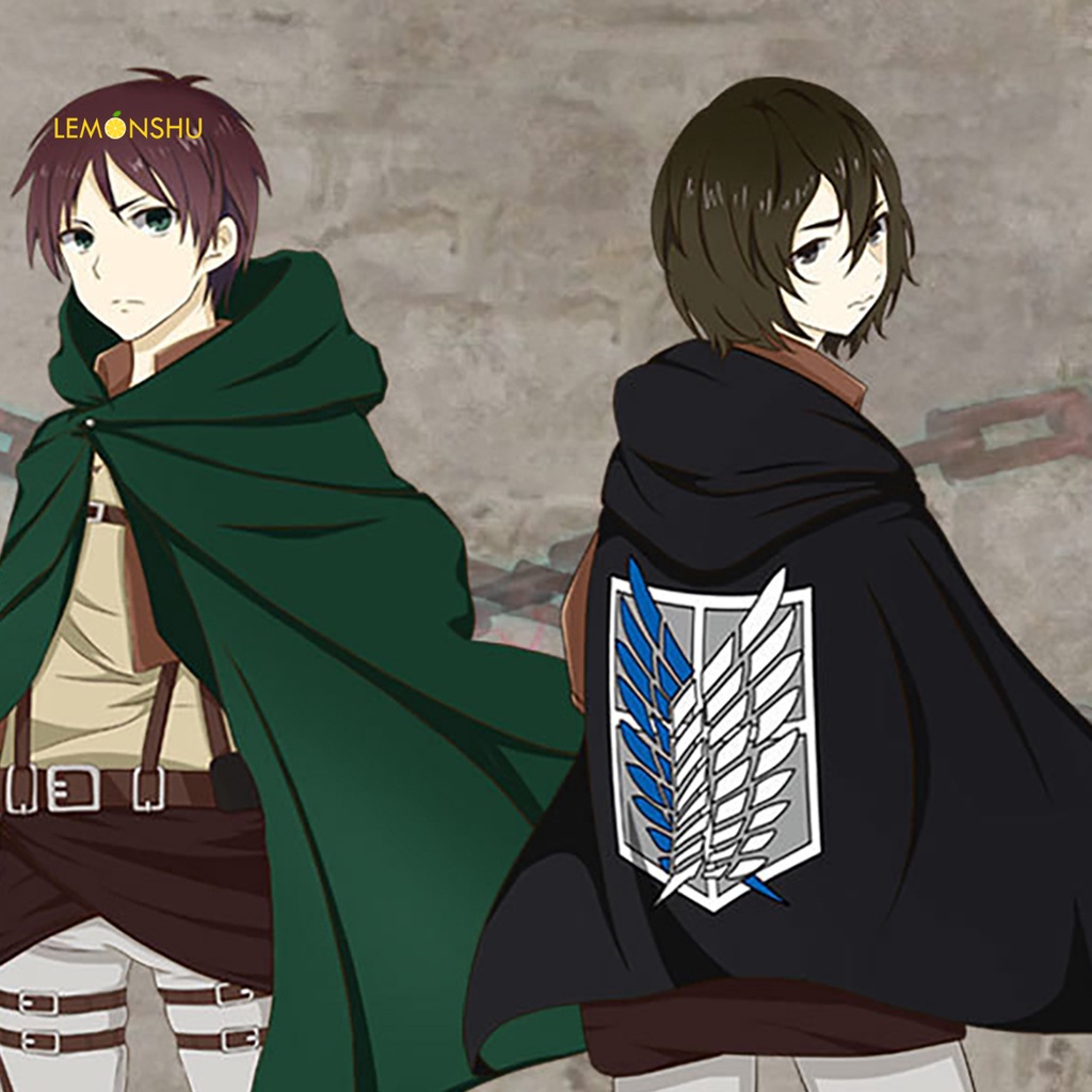 Áo Choàng Hóa Trang Attack on Titan Bằng Polyester Thoải Mái