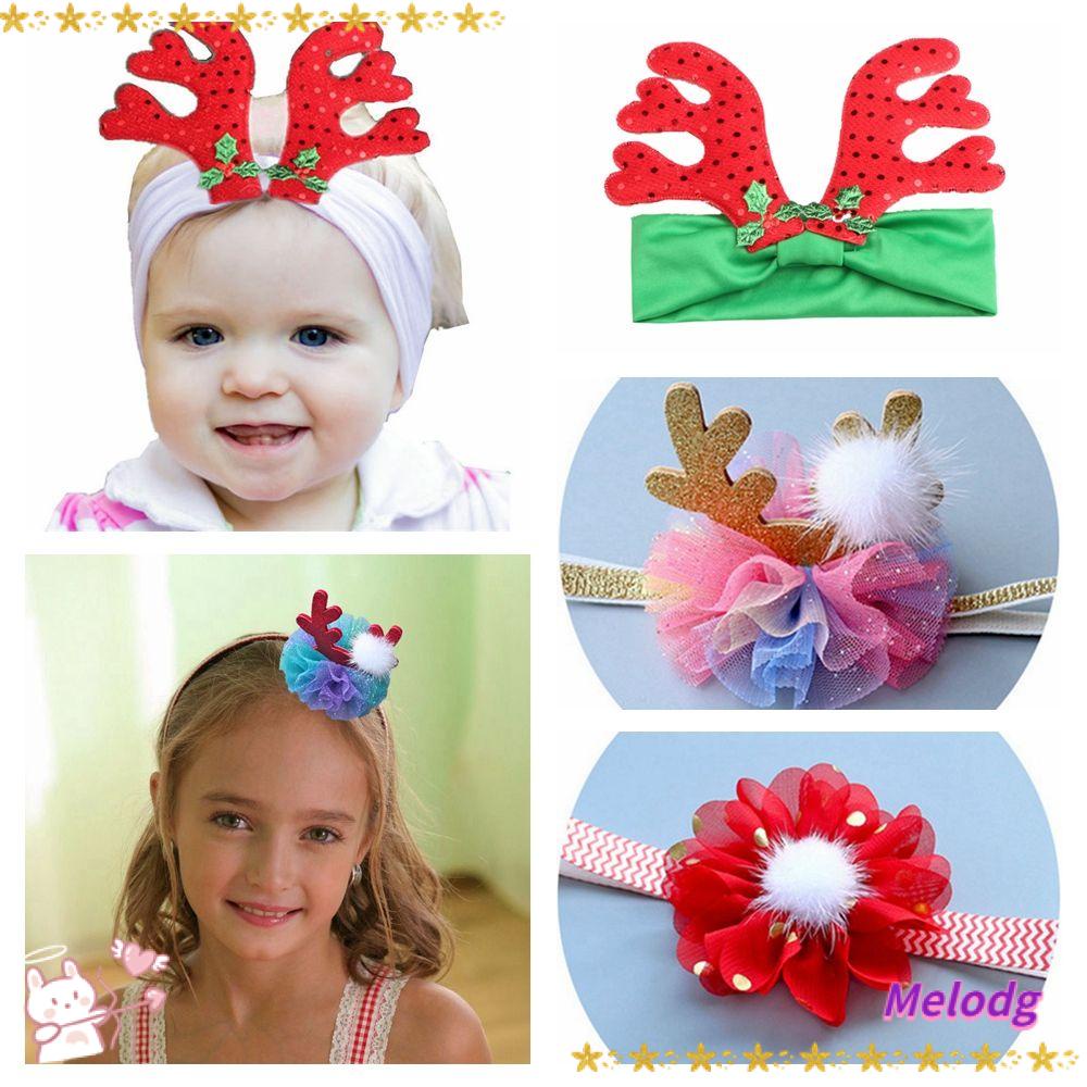 Băng Đô Sừng Hươu Hóa Trang Giáng Sinh Dễ Thương