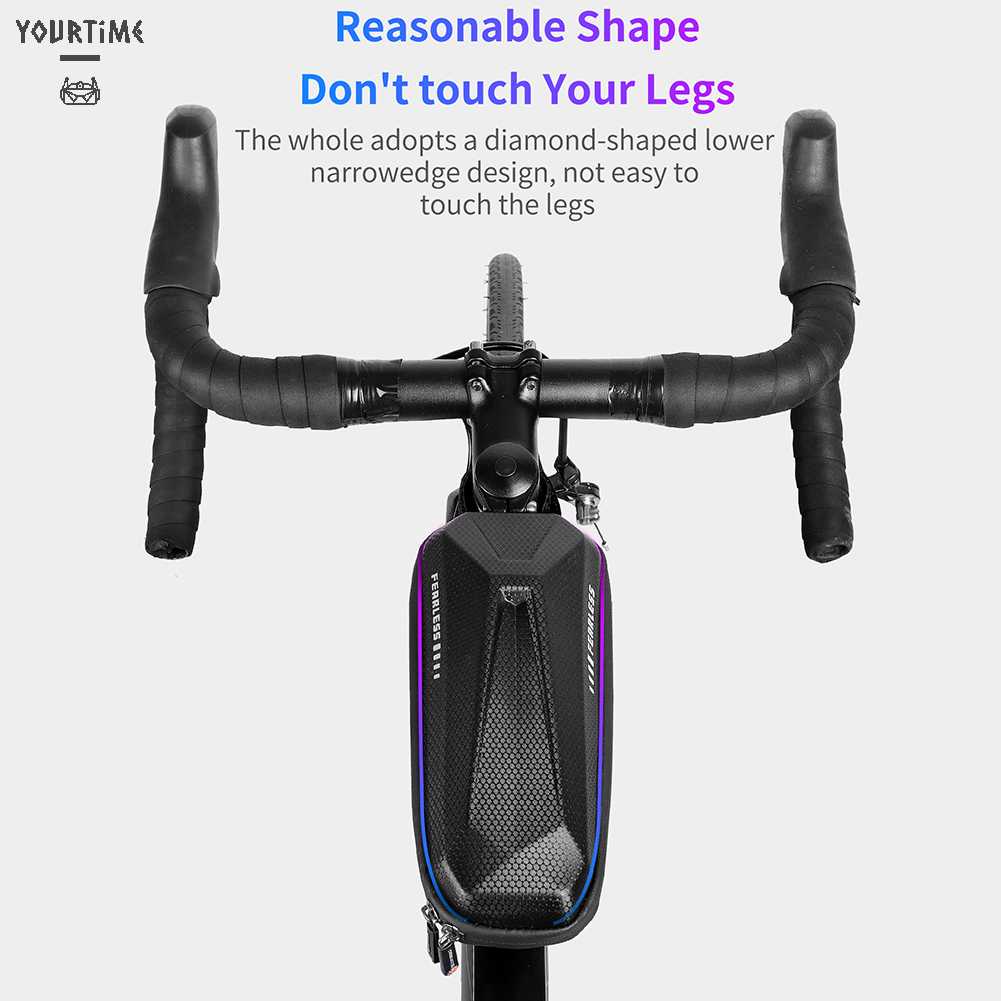 Túi Đựng Đồ Gắn Khung Trước Xe Đạp MTB Chống Thấm Nước Tiện Dụng