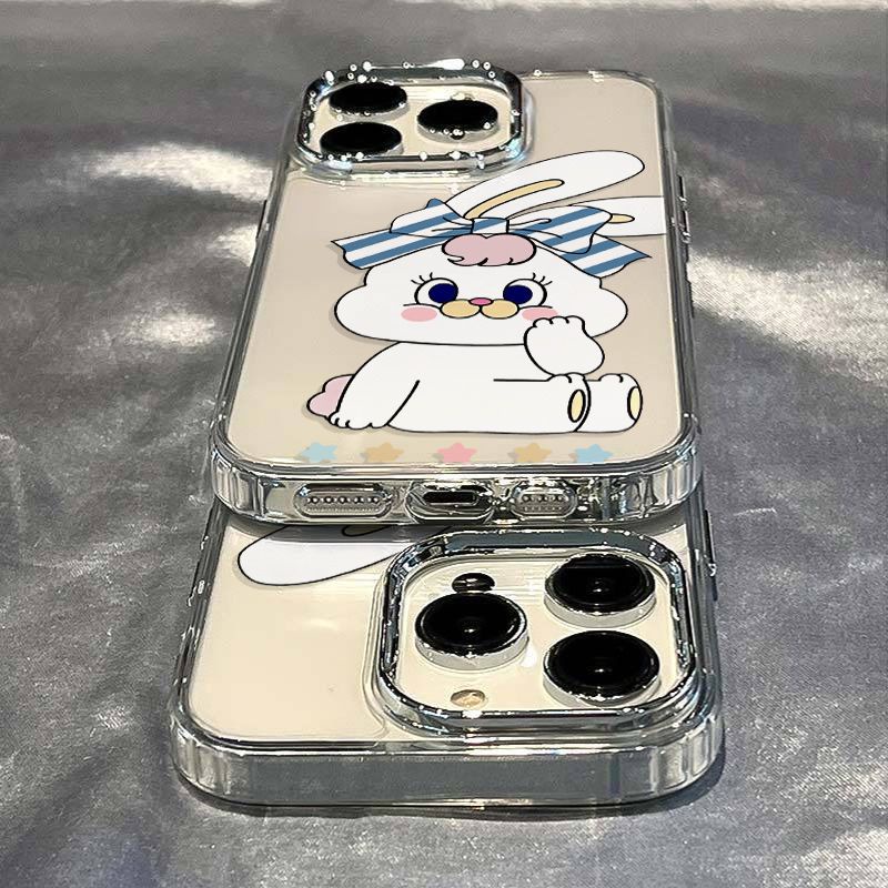 ✅Ốp Điện Thoại Mềm Đơn Giản Chống Sốc Cho Iphone1 13 7plus 14proins max / Bunny 11 8 6AYN