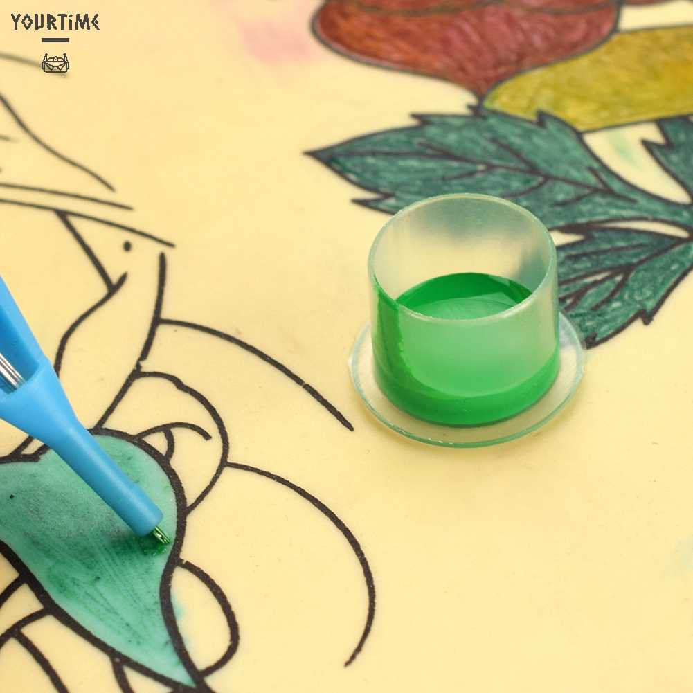 Giá Đỡ Cốc Mực Xăm Bằng Nhựa Trong Suốt Tiện Dụng