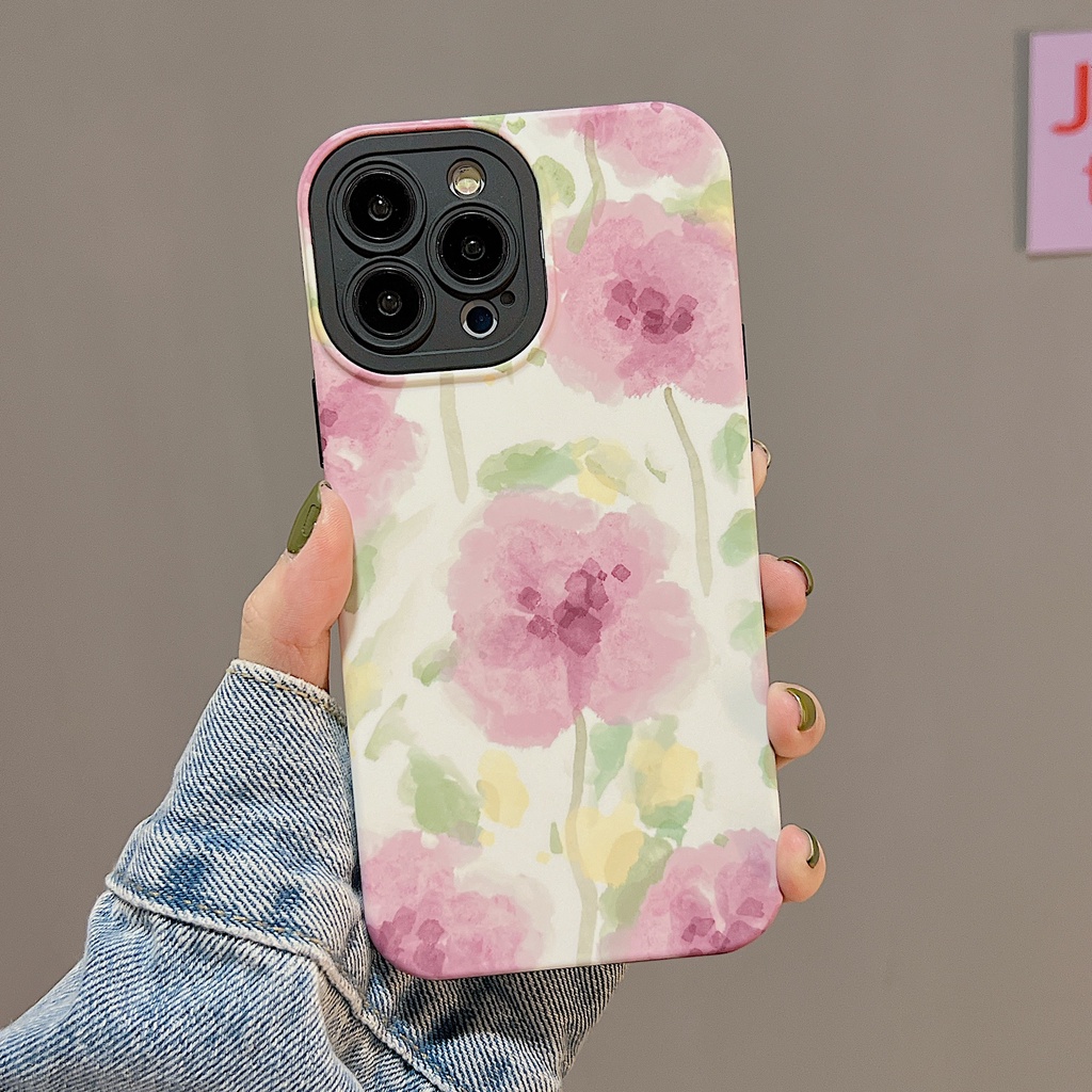 Ốp Điện Thoại PC Cứng Chống Sốc In Hình Tranh Sơn Dầu Cho iPhone 11 13 12 14 Pro Max