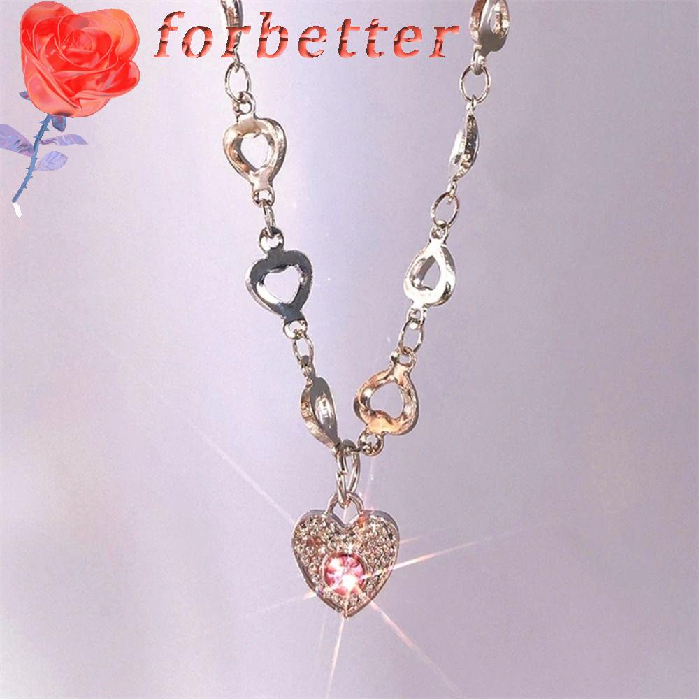 Vòng cổ Y2K Mặt Thánh Giá Lấp Lánh Thời Trang Cho Nữ