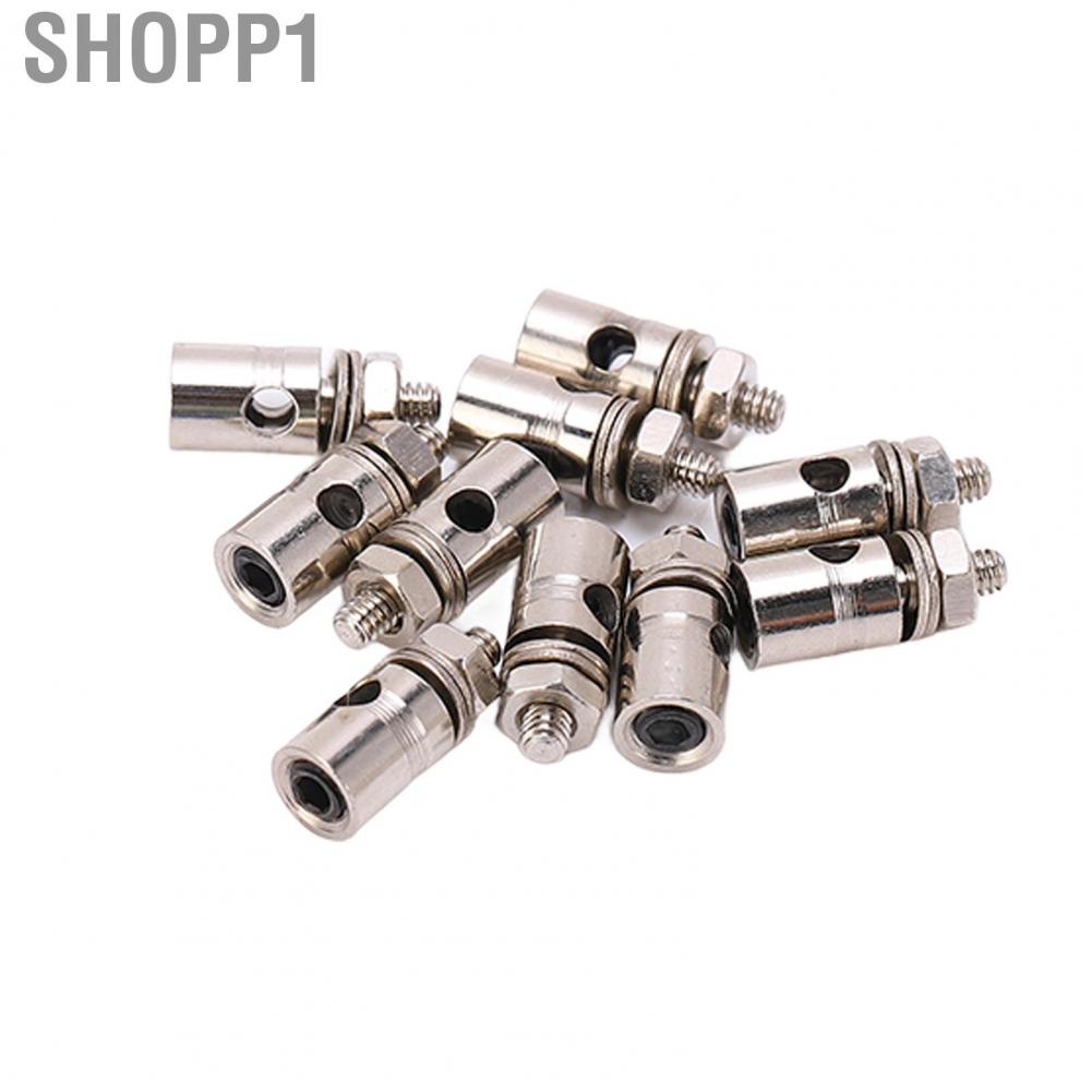 Shopp1 10pcs RC 1.8mm Pushrod Connector Linkage Stoppers For Model Airplane Plane