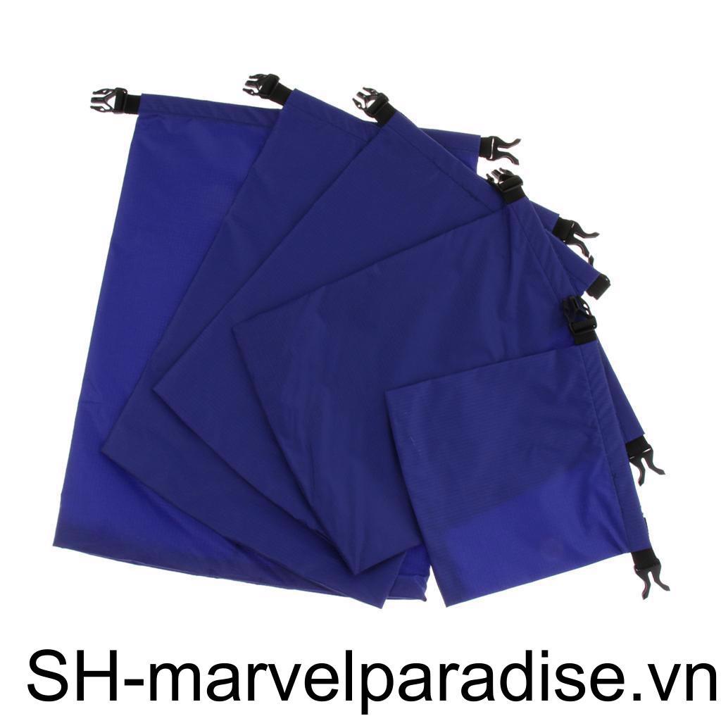 Set 5 Túi Khô Chống Thấm Nước Tiện Lợi Cho Hoạt Động Cắm Trại