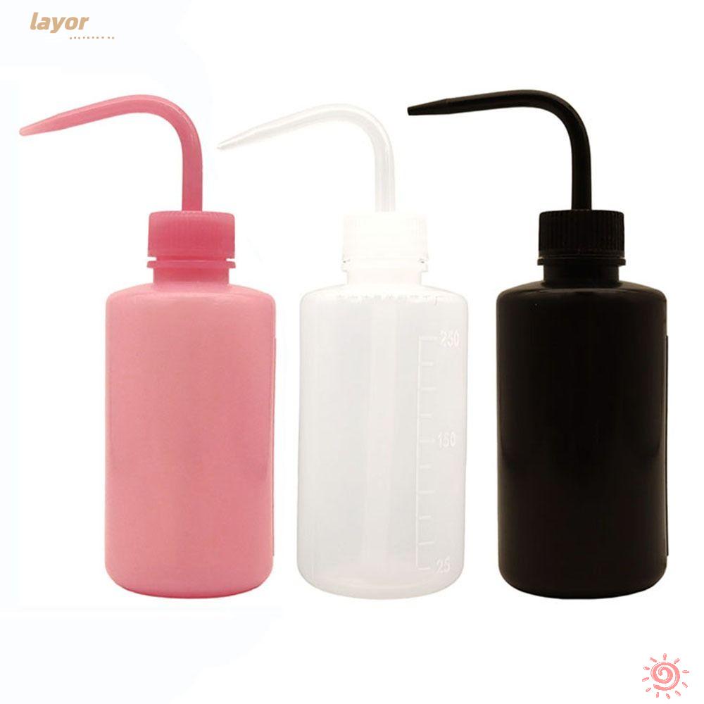 Set 2 Chai Đựng Mực Xăm 150ml 5oz Màu Trắng / Hồng / Đen Tiện Dụng