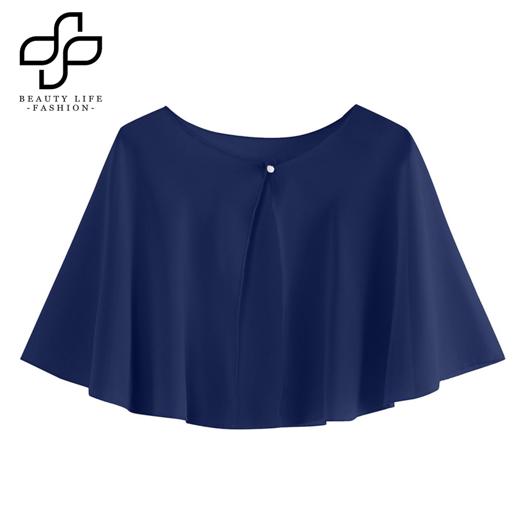 Áo Choàng Chống Tia UV Cài Nút Phía Trước Dáng Rộng Màu Trơn Thời Trang Dành Cho Nữ