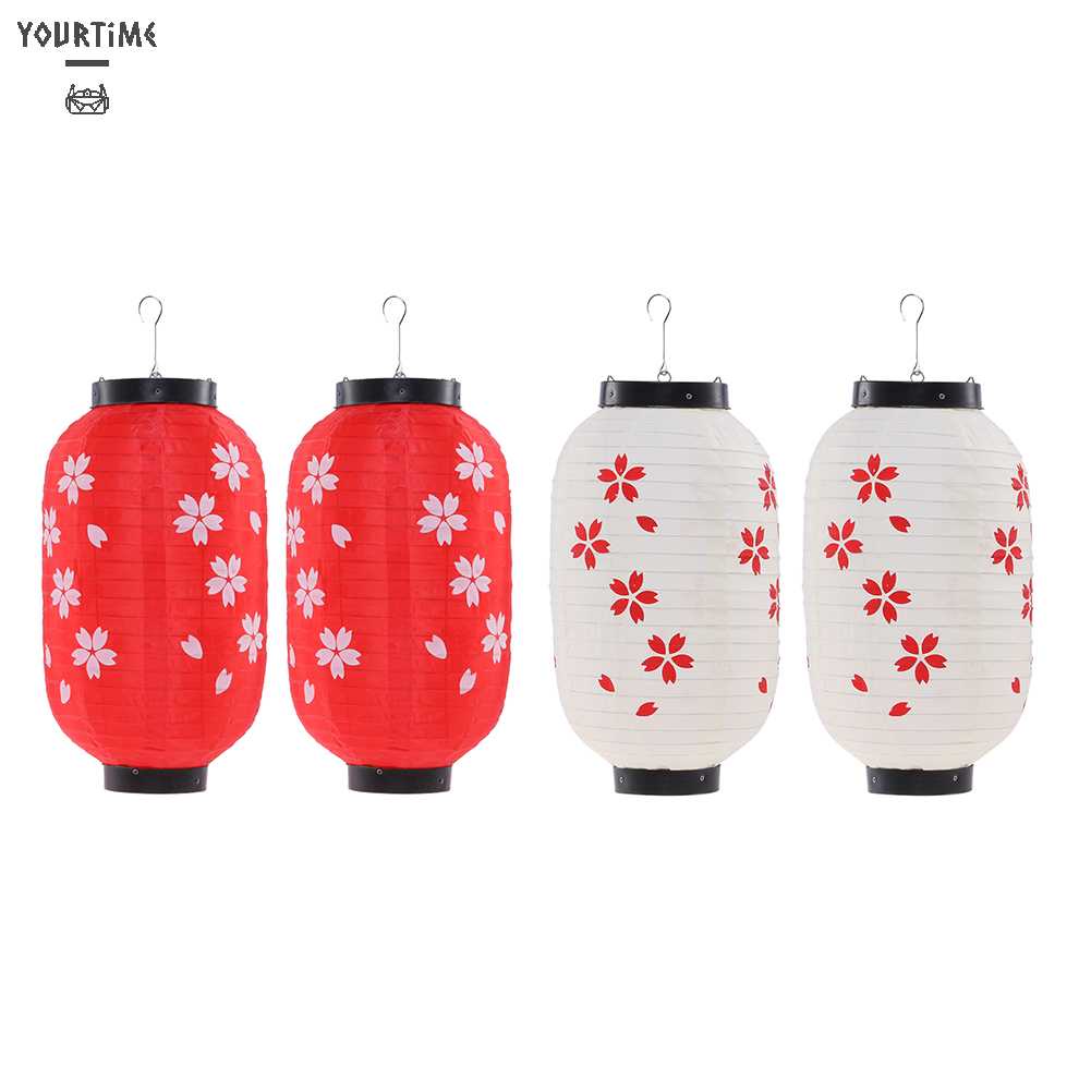 Set 2 Lồng Đèn Bằng Vải 8 Inch Dùng Trang Trí Tiệc