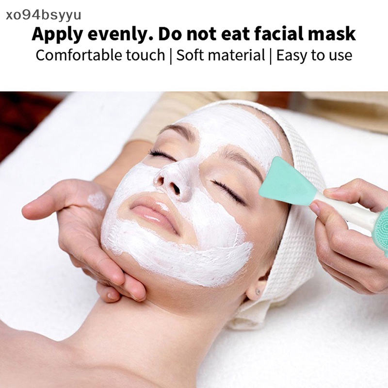 Cọ Rửa Mặt Xo94Bsyu Hai Đầu Bằng Silicon Tiện Dụng