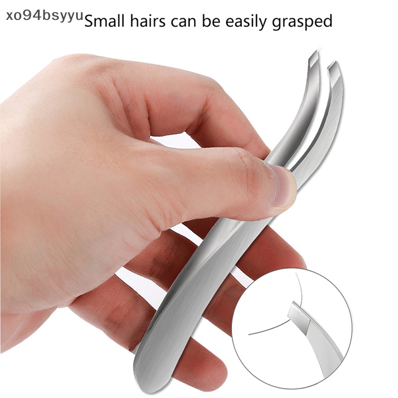 Nhíp Nhổ Lông Mày / Mũi Chuyên Nghiệp Bằng Thép Không Gỉ xo94bsyyu