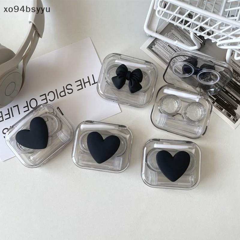 Hộp Đựng Kính Áp Tròng Màu Hồng Trong Suốt Xo94Bsyu