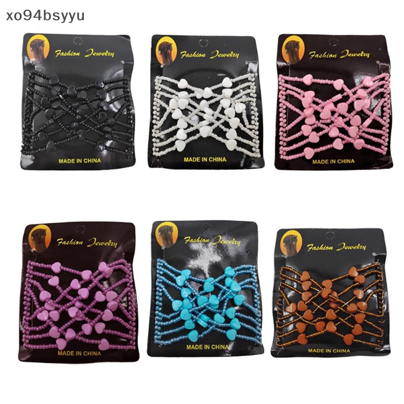 Lược Kẹp Tóc Xo94Bsyu Co Giãn Hai Đầu Xỏ Hạt Dễ Dàng