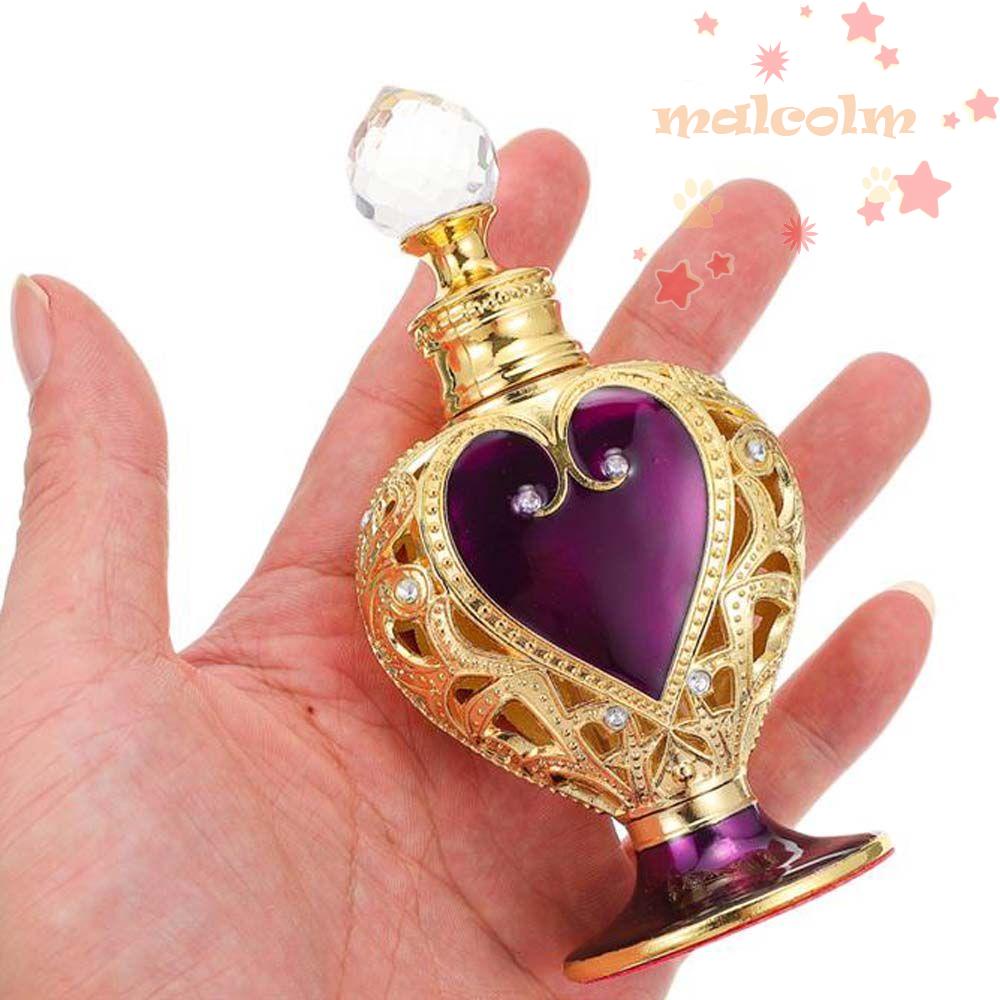 Chai Chiết Nước Hoa Malcom Tiện Lợi Cho Du Lịch|Hộp Rỗng Mạ Viền Phong Cách Phục Sinh Trung Hoa