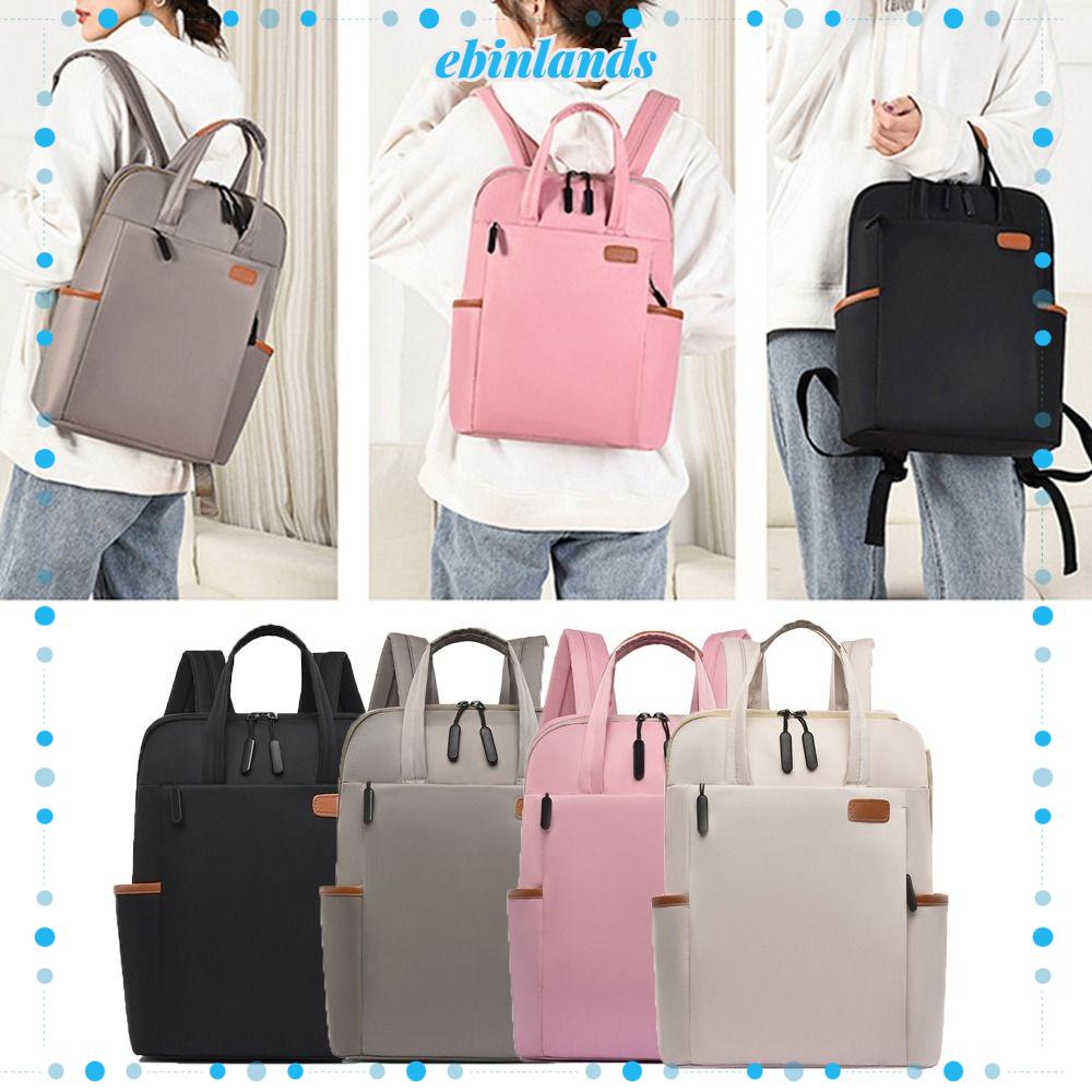 Ba Lô Đựng Laptop Sức Chứa Lớn Kiểu Dáng Đơn Giản Thời Trang Dành Cho Nữ
