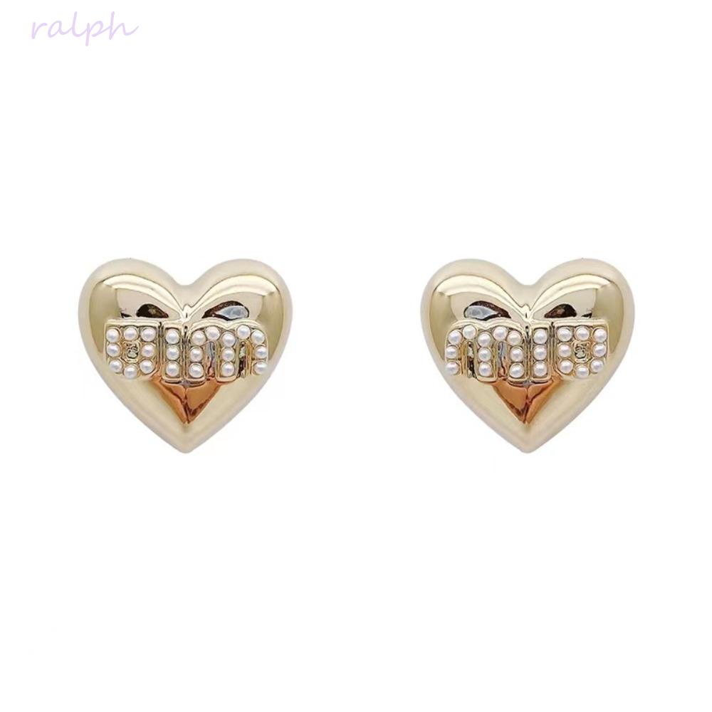 Bông Tai Hình Trái Tim Phong Cách Hàn Quốc Tinh Tế Thời Trang Cho Nữ