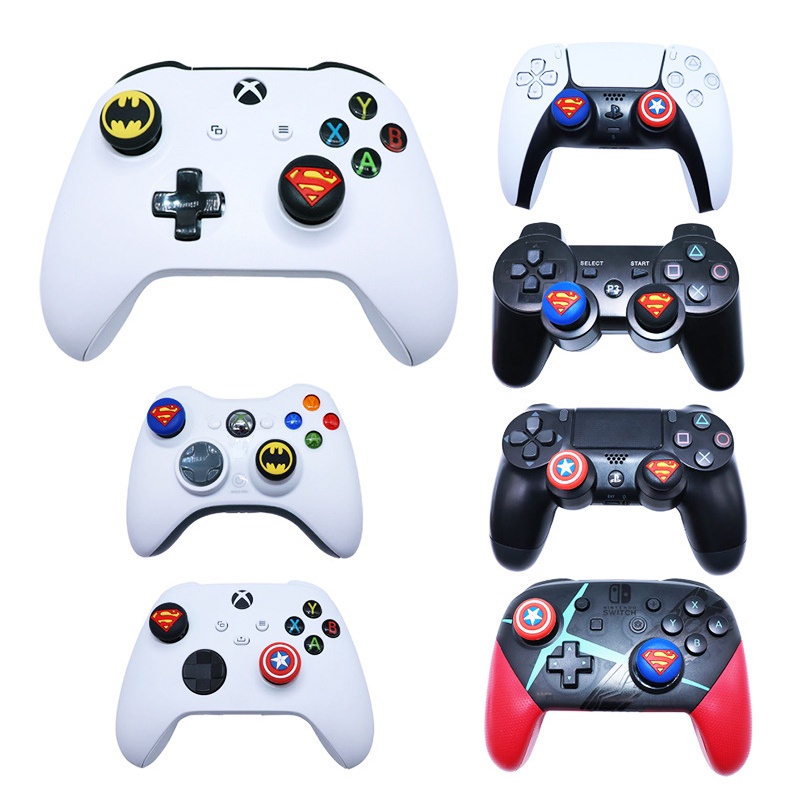Data Frog Vỏ Bọc Nút Điều Khiển Chơi Game PS5 PS4 PS5 PS4 PS3 PS2 XBOXONE Xbox Series S X NS Pro Ốp
