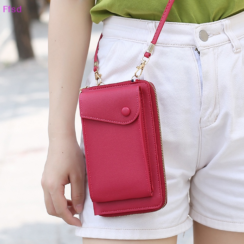 Túi Da Đeo Chéo Mini Đựng Điện Thoại Thời Trang Dành Cho Nữ