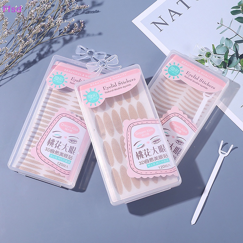 Bộ 120 Miếng Dán Kích Mí Vô Hình Cho Mắt To Hơn