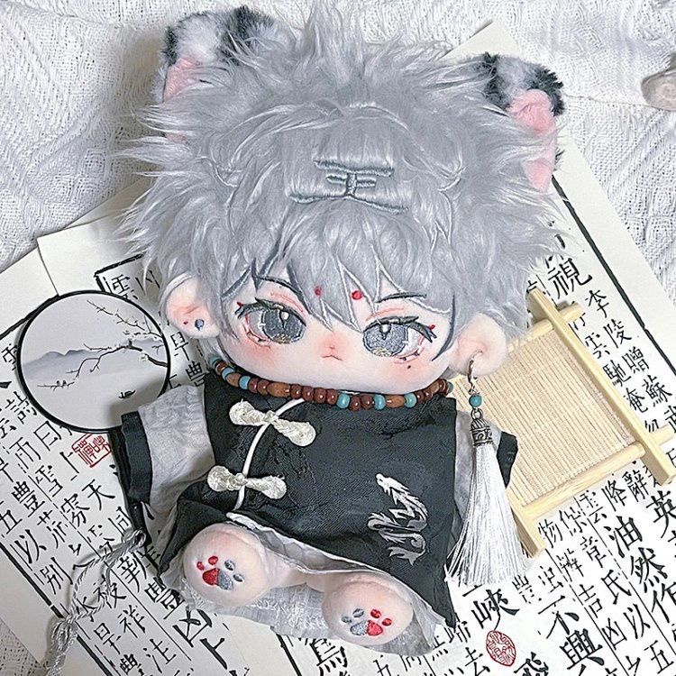 Bộ Quần Áo Hán Phục Bằng Vải Cotton 20cm Phong Cách Trung Hoa Dành Cho Búp Bê Em Bé Không Đóng Băng Hàng Có Sẵn Miễn Phí Vận Chuyển