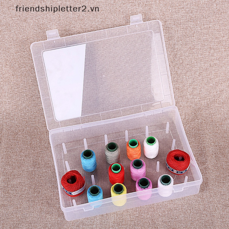 Hộp Đựng 42 Cuộn Chỉ May Vá Tiện Lợi