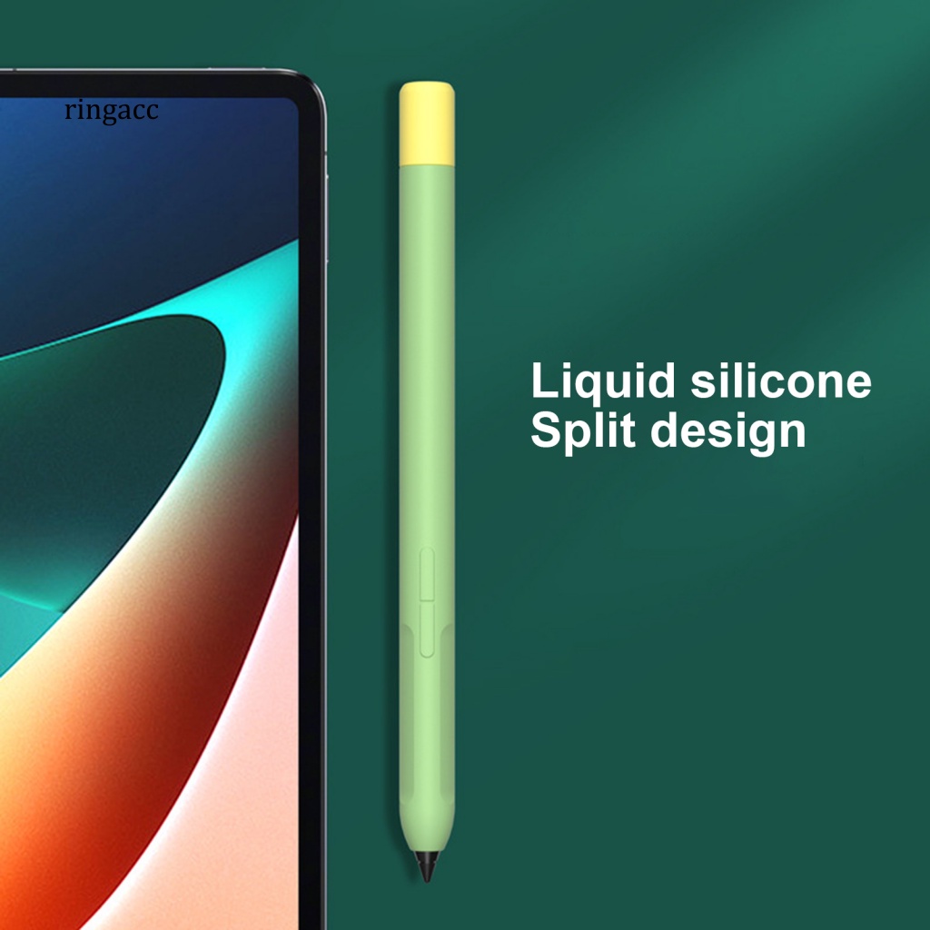 Vỏ Bảo Vệ Bút Cảm Ứng Bằng Silicon Siêu Mỏng Chống Trầy Phối Màu Độc Đáo Thời Trang Cho Xiaomi